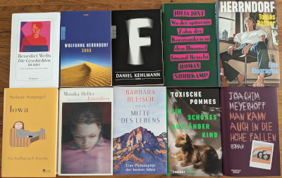 Foto der hier vorgestellten Bücher